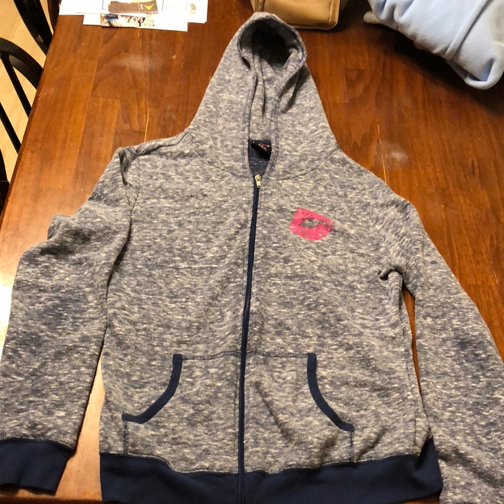 Blue sweatshirt